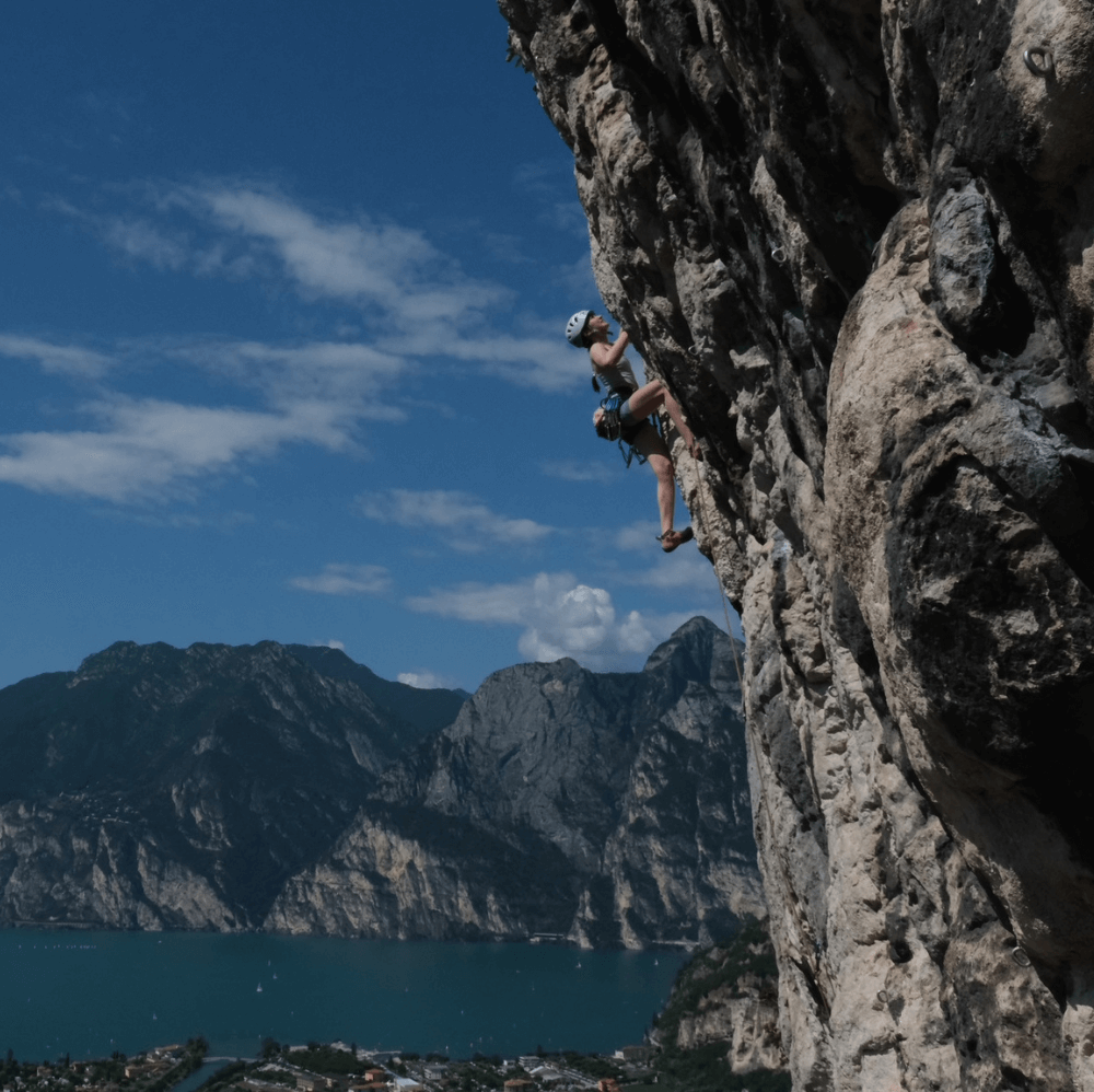 Lena Gross- Climbing