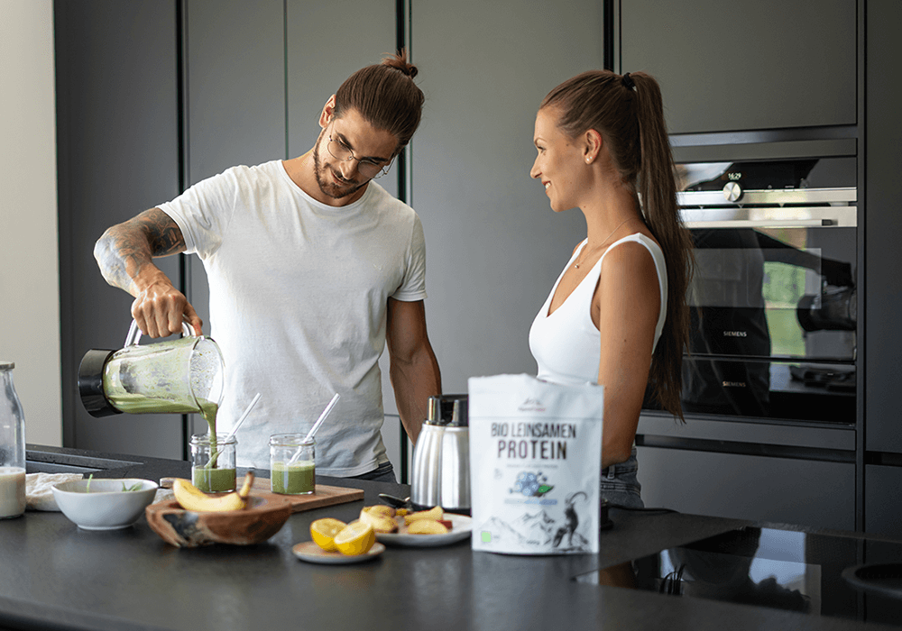 Organic linseed protein - plant-based power from nature